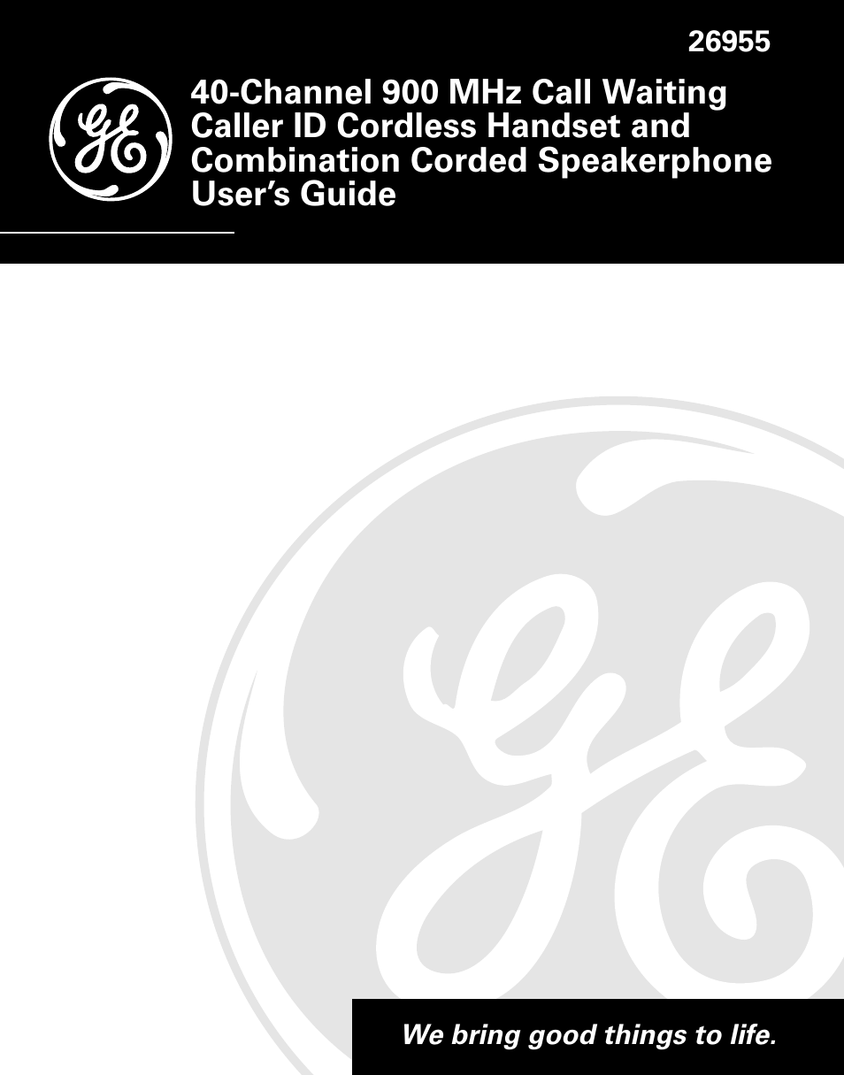 Technicolor - Thomson 26955 User Manual | 72 pages