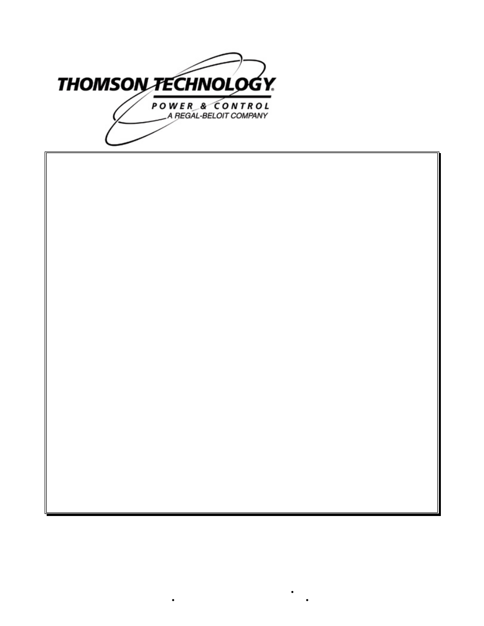 Technicolor - Thomson POWER & CONTROL TS 870 User Manual | 54 pages