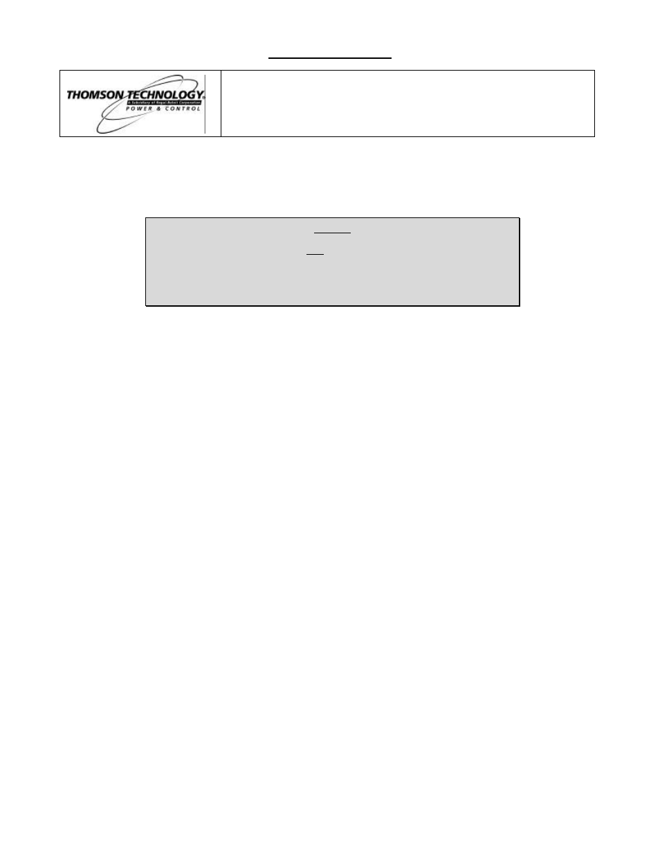 Appendix “b | Technicolor - Thomson POWER & CONTROL TS 870 User Manual | Page 50 / 54