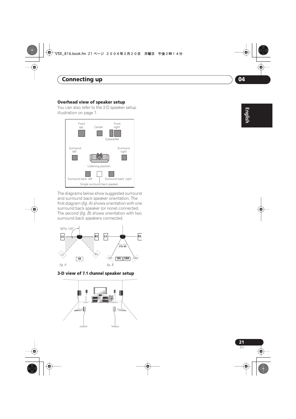 Connecting up 04 | Technicolor - Thomson XRB3059-A User Manual | Page 21 / 66