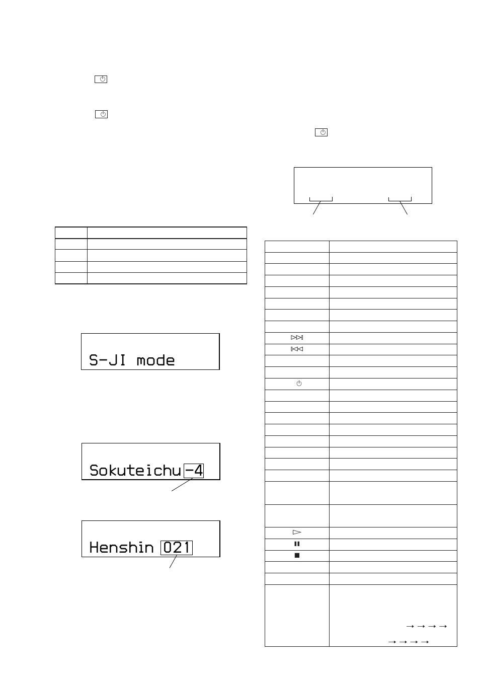 Test mode, Sokuteichu -4 | Technicolor - Thomson CDP-CX57 User Manual | Page 11 / 58