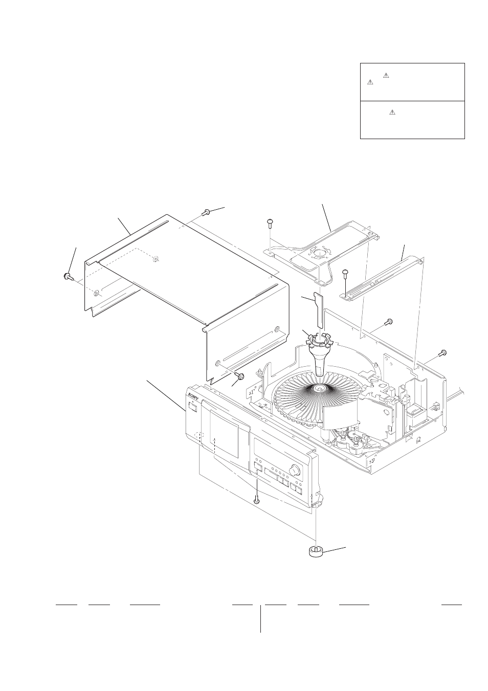 Exploded views | Technicolor - Thomson CDP-CX57 User Manual | Page 45 / 58