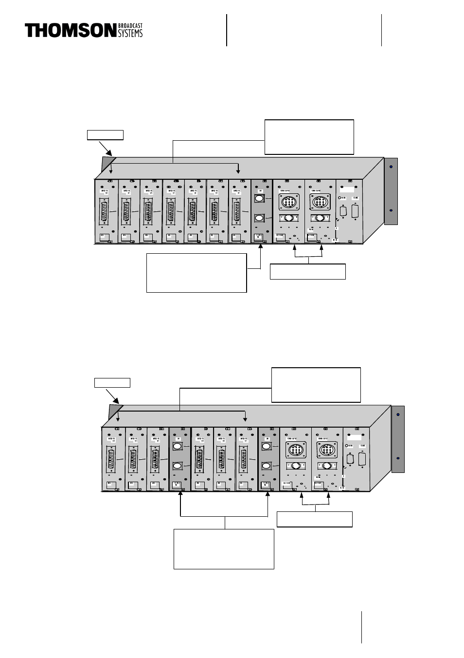 Configuration information, Dual uni configuration, Single uni configuration | Technicolor - Thomson BP 8244 User Manual | Page 11 / 11