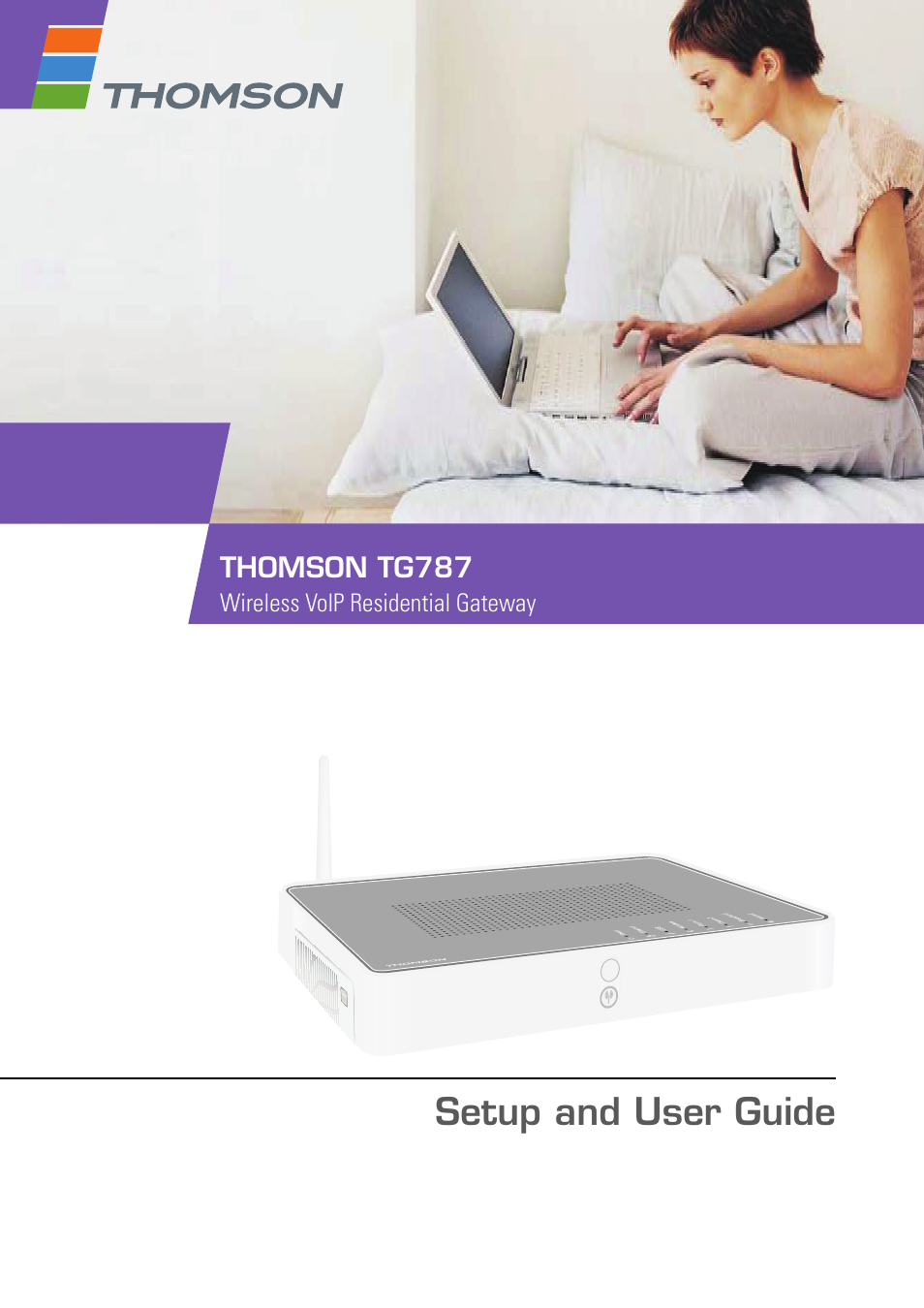 Technicolor - Thomson TG787 User Manual | 88 pages