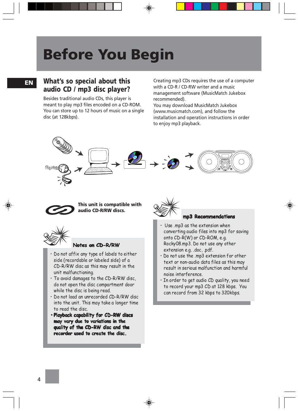 Before you begin | Technicolor - Thomson TM9235 EN User Manual | Page 7 / 15