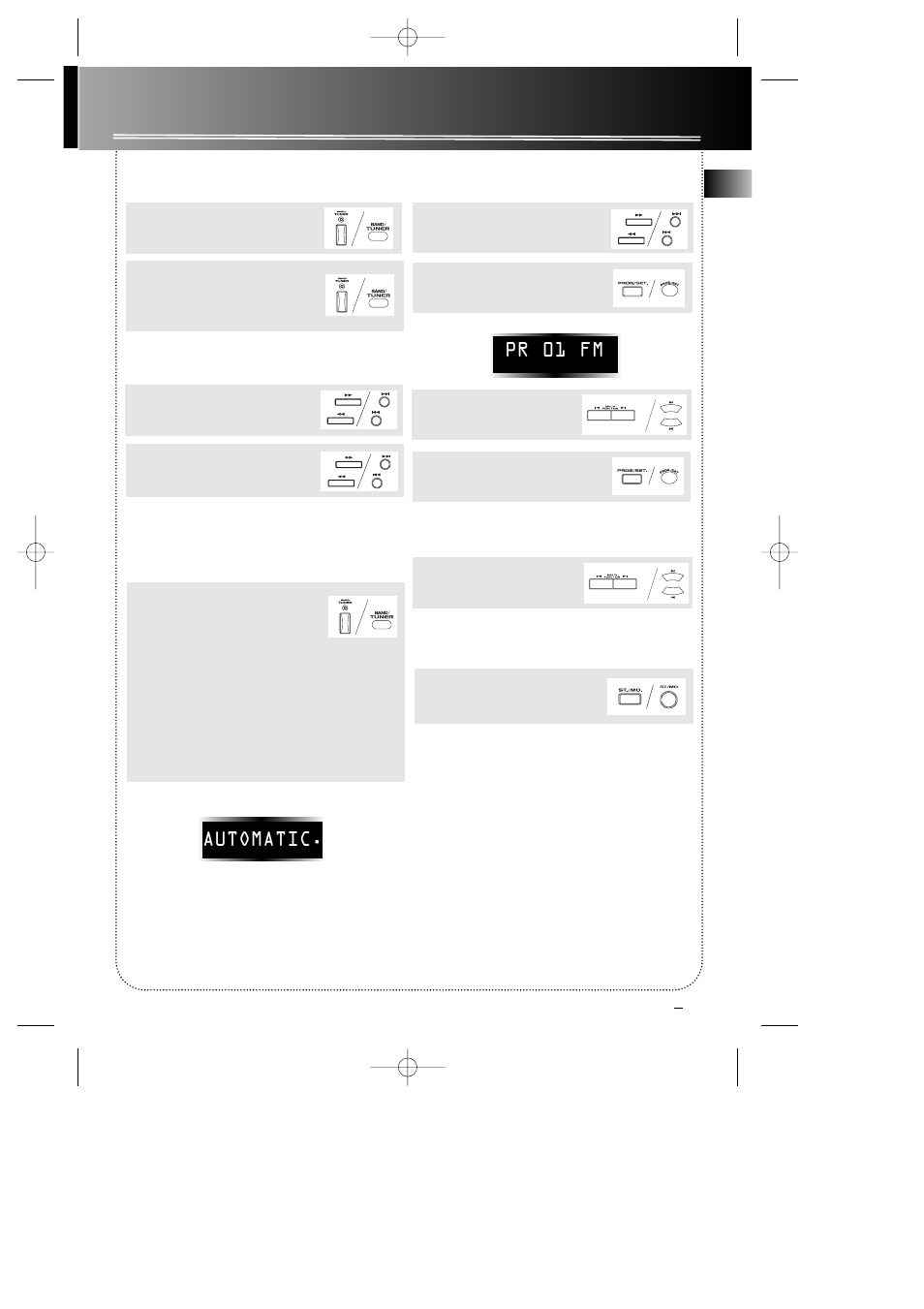 Tuner | Technicolor - Thomson AM1550 User Manual | Page 13 / 17