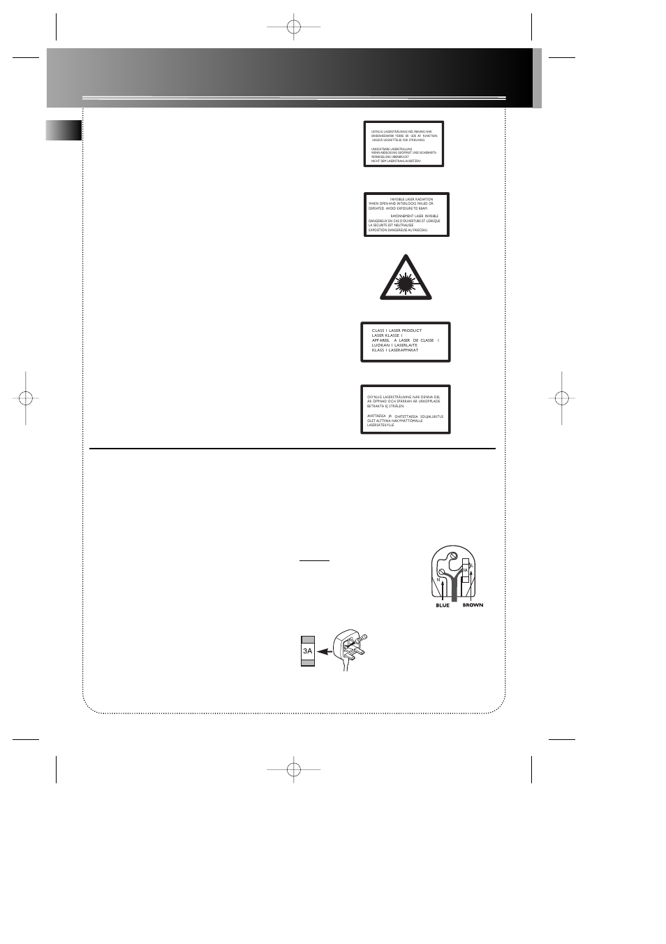 Safety information, En thomson information, For uk only | Technicolor - Thomson AM1550 User Manual | Page 4 / 17
