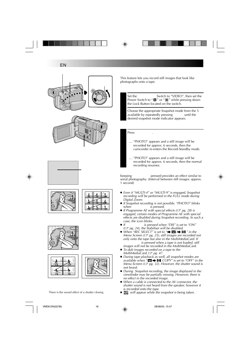 Recording | Technicolor - Thomson VMD 6 User Manual | Page 17 / 82