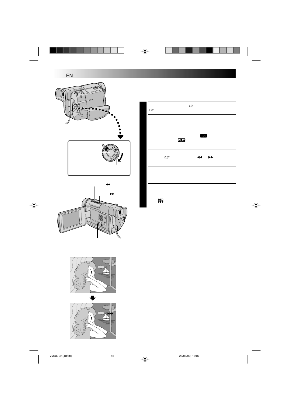 Dubbing, Cont.) | Technicolor - Thomson VMD 6 User Manual | Page 47 / 82