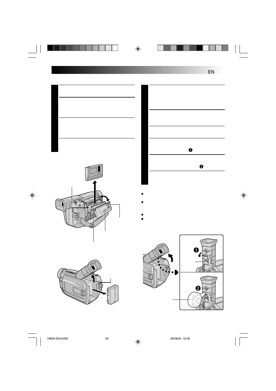 User maintenance | Technicolor - Thomson VMD 6 User Manual | Page 66 / 82