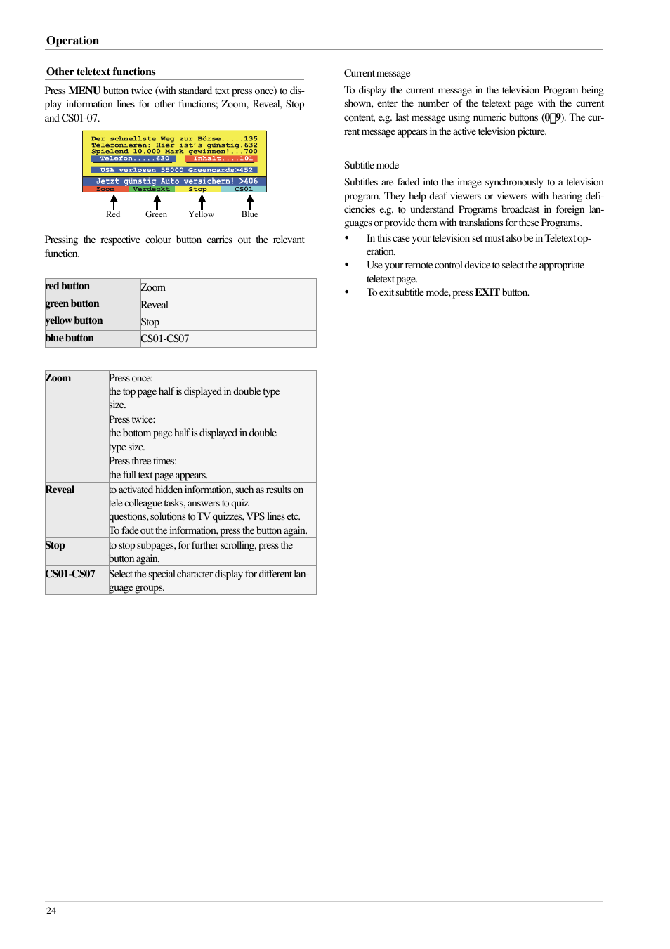 Technicolor - Thomson 20LB020S4 User Manual | Page 24 / 28