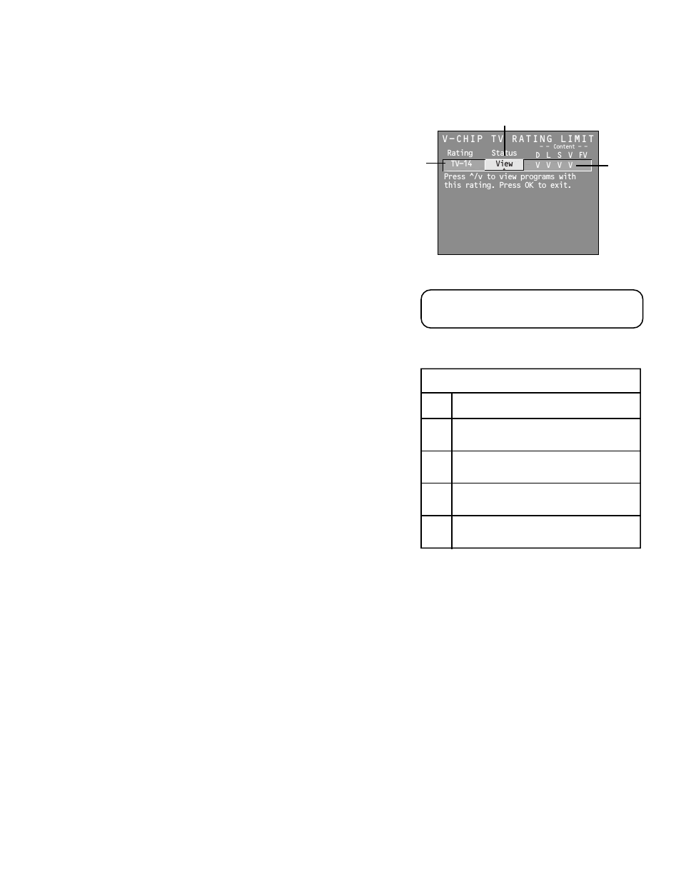 Menus and features, Viewing age-based ratings, Blocking specific content themes | Technicolor - Thomson Proscan MULTIMEDIA MONITOR User Manual | Page 46 / 64