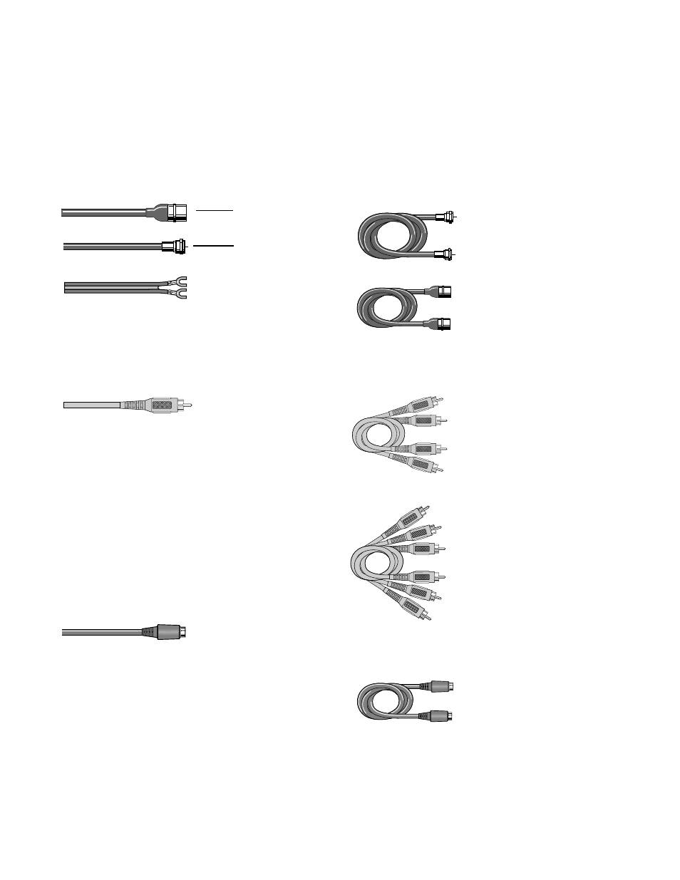 Reference, Antenna cables, Audio/video cables | Accessory information, Color-coded jacks, Gold-plated jacks and gold-tipped cables | Technicolor - Thomson Proscan MULTIMEDIA MONITOR User Manual | Page 58 / 64
