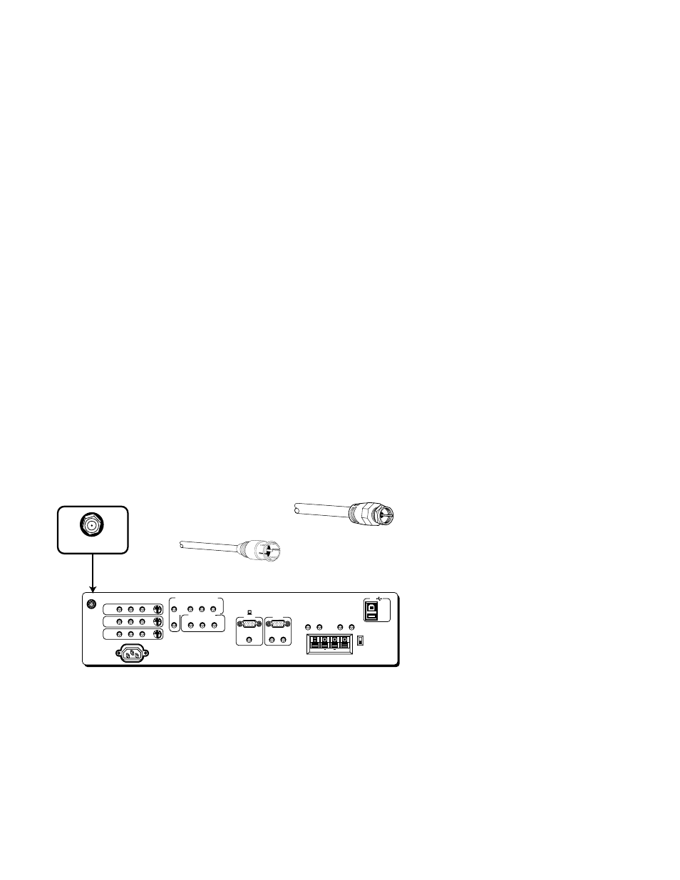 Connecting components to your monitor, Antenna/cable in, Connections & setup | Before you connect, Screw-on coaxial cable push-on coaxial cable | Technicolor - Thomson Proscan MULTIMEDIA MONITOR User Manual | Page 8 / 64