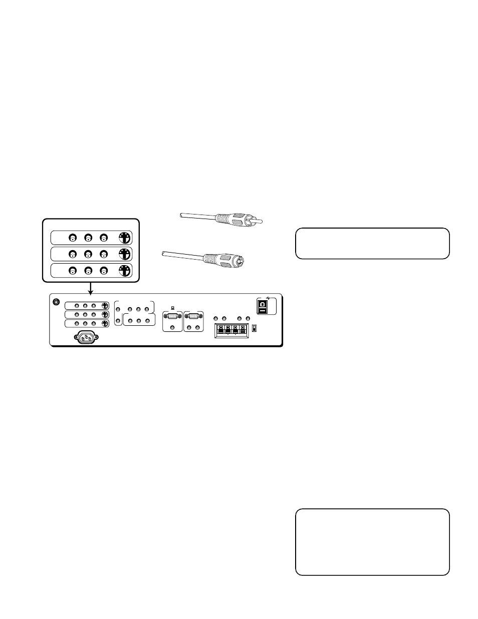 Connections & setup, Rca cable s-video cable | Technicolor - Thomson Proscan MULTIMEDIA MONITOR User Manual | Page 9 / 64