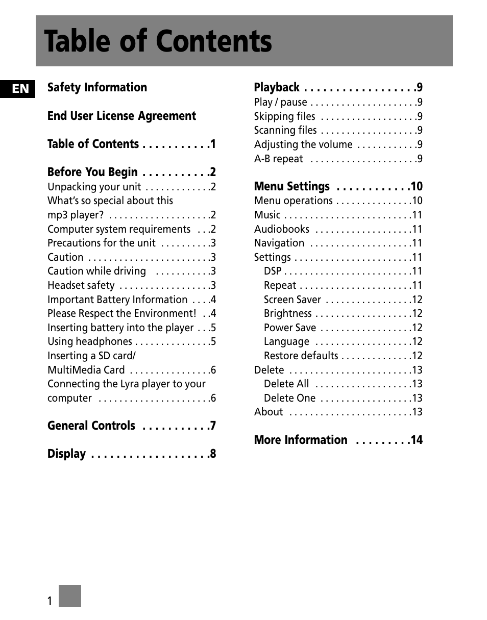 Technicolor - Thomson M200EG1 User Manual | Page 10 / 46