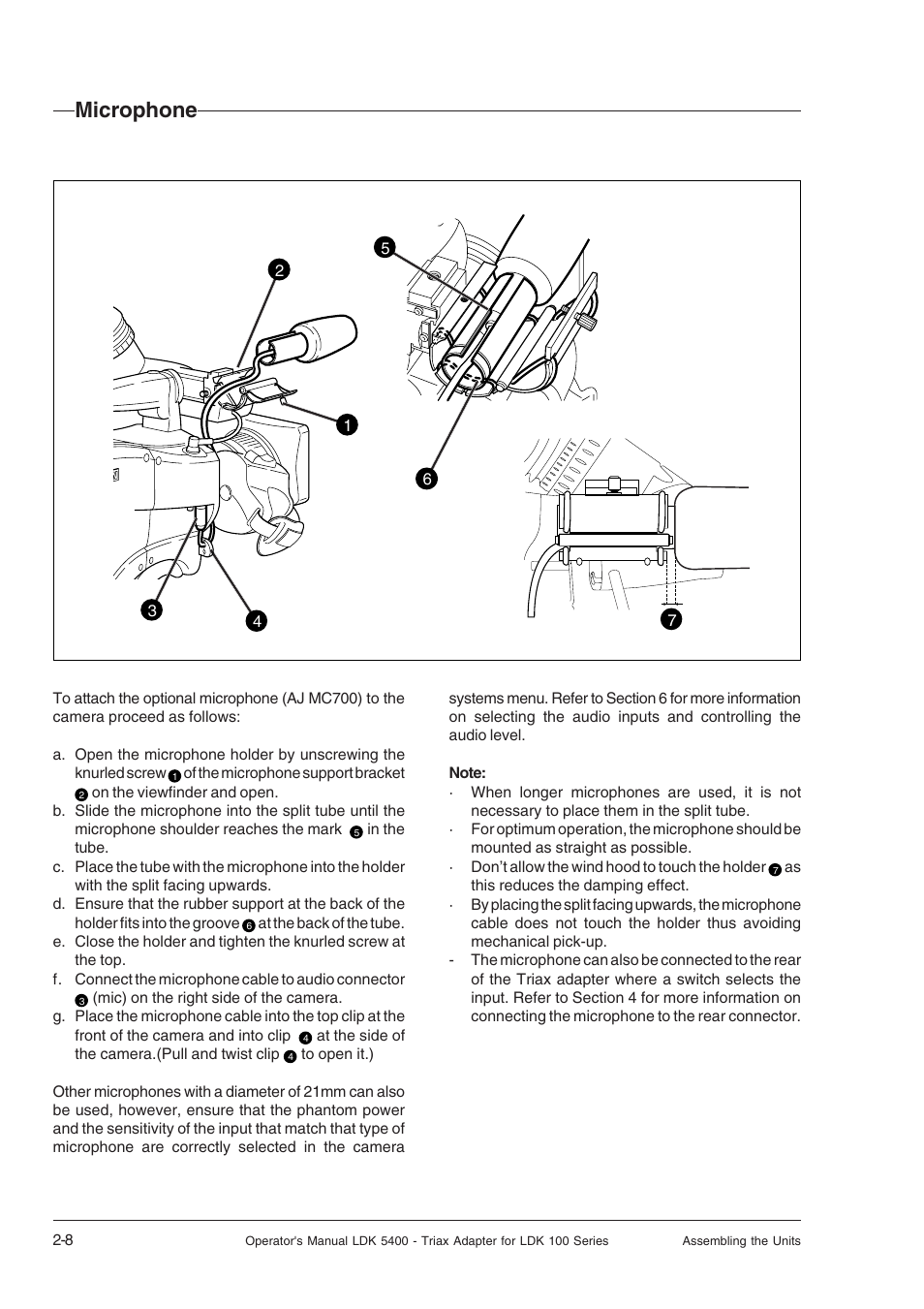 Microphone, Microphone -8 | Technicolor - Thomson 5400LDK User Manual | Page 18 / 72