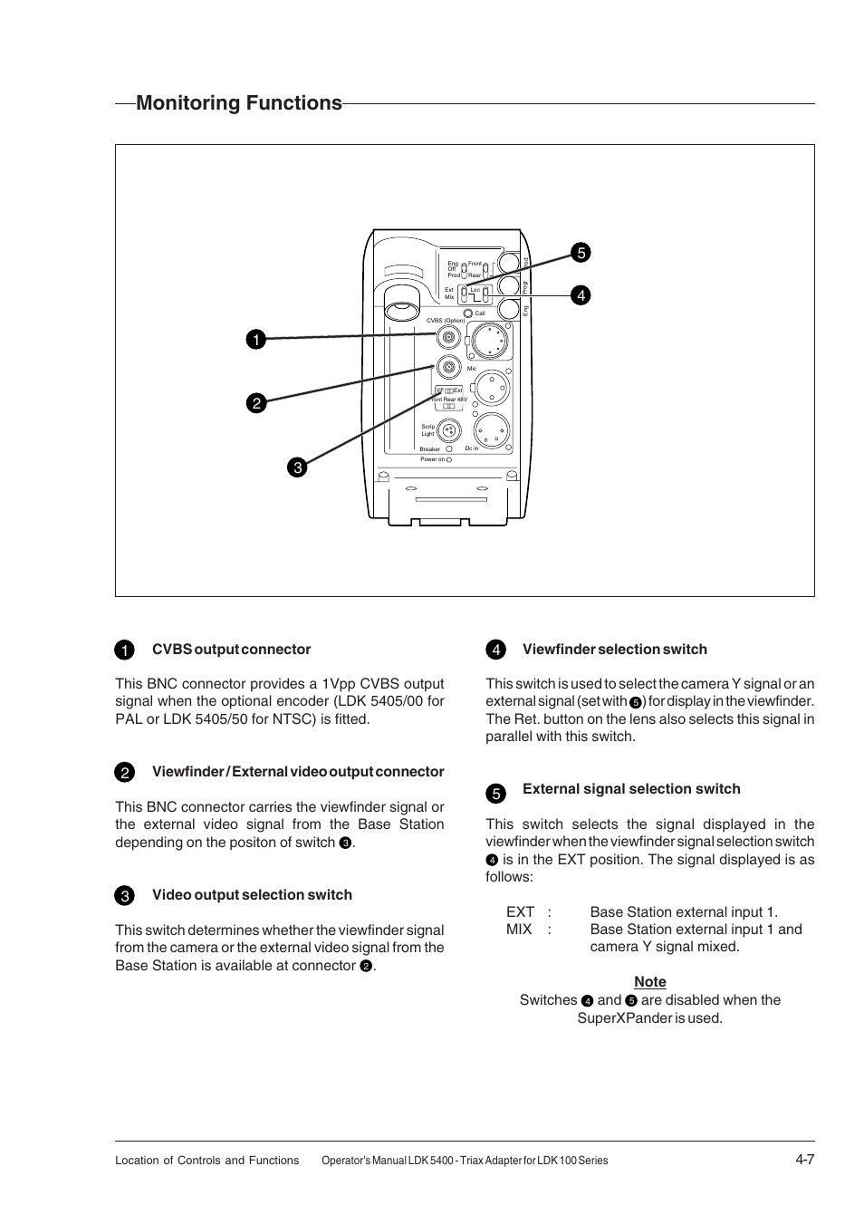 Monitoring functions, Monitoring functions -7 | Technicolor - Thomson 5400LDK User Manual | Page 31 / 72