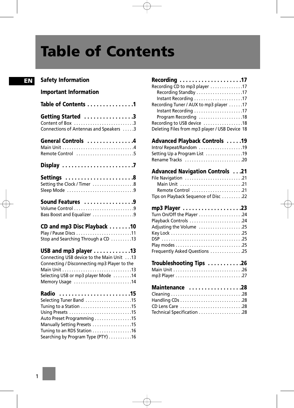 Technicolor - Thomson CS196 User Manual | Page 6 / 34