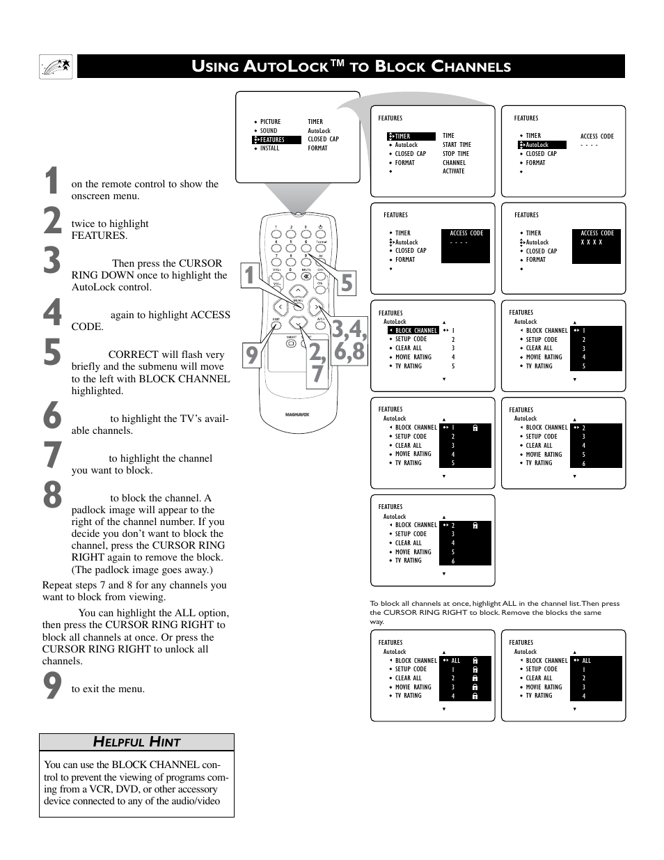 Philips 51PW9303 User Manual | Page 46 / 68