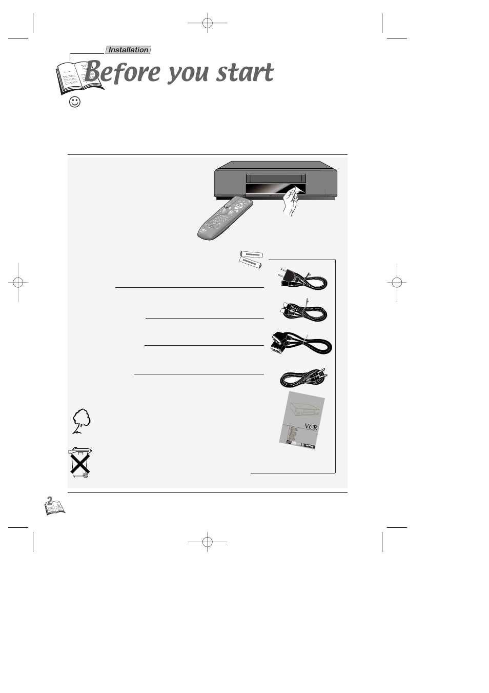 Before you start, Efore you start | Technicolor - Thomson NAVICLICK User Manual | Page 6 / 33