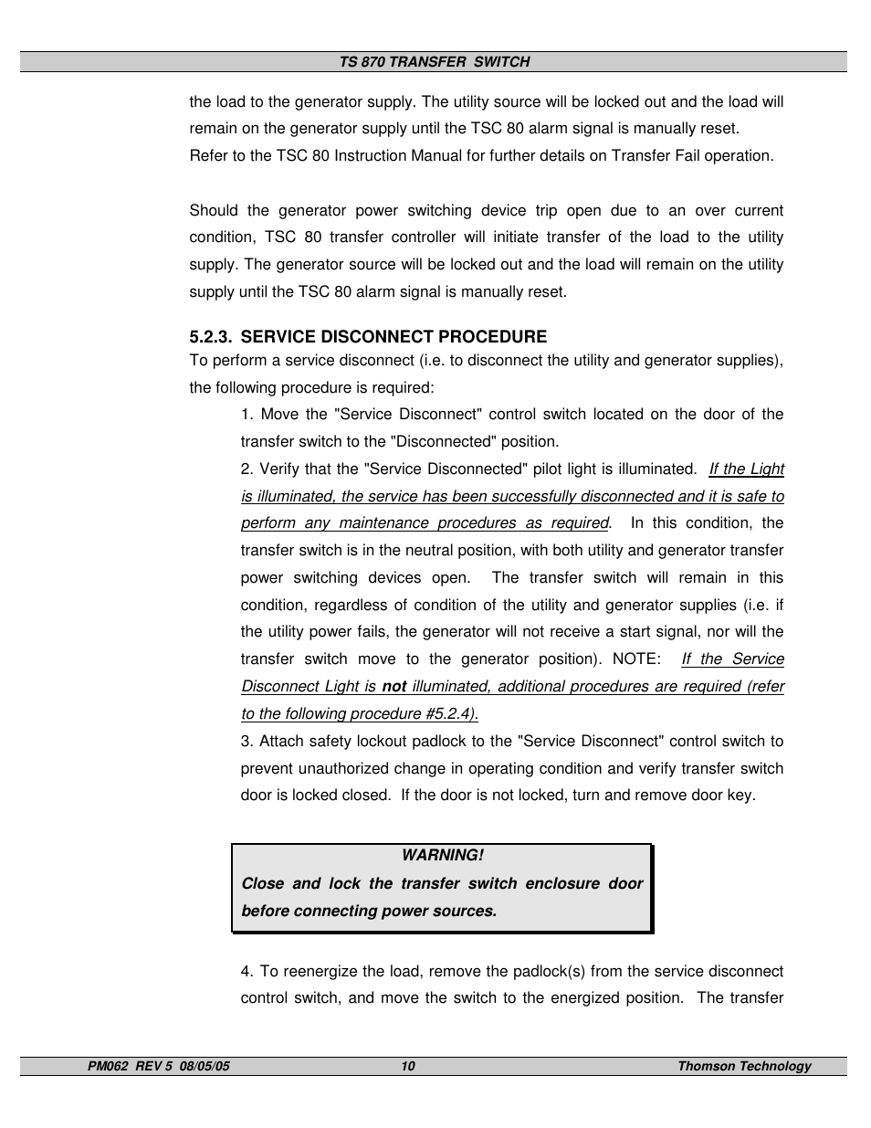 Technicolor - Thomson TS 870 User Manual | Page 14 / 46