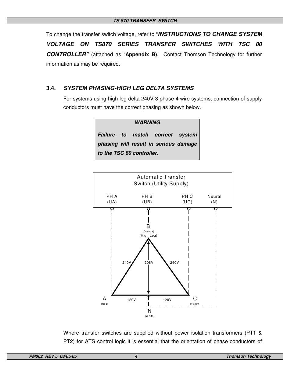 Technicolor - Thomson TS 870 User Manual | Page 8 / 46