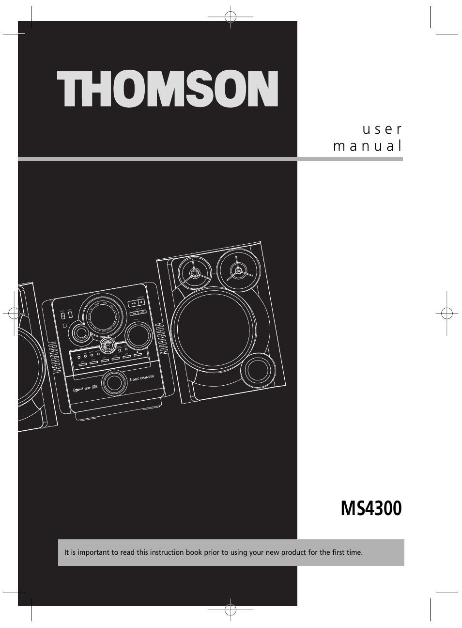 Ms4300, Cd-r / r w comp atible | Technicolor - Thomson MS4300 User Manual | Page 2 / 23