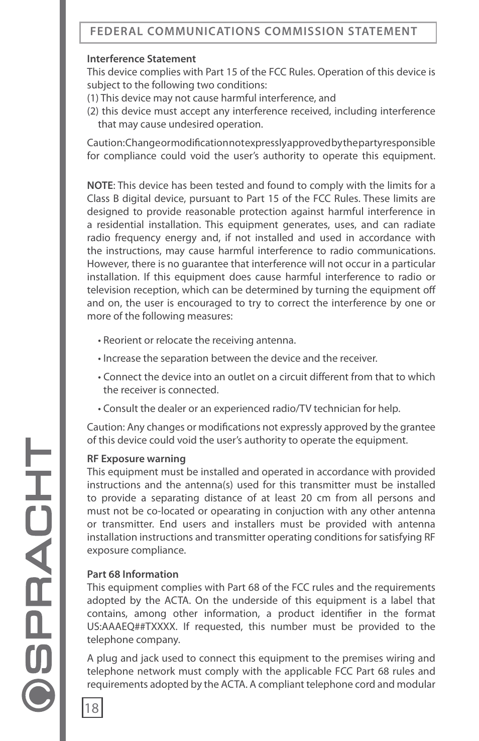 Technicolor - Thomson CP-2016-007 User Manual | Page 23 / 24