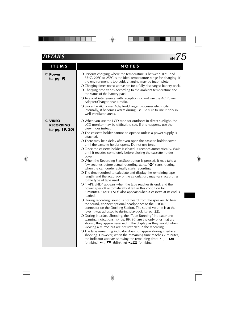 Details | Technicolor - Thomson HP 270 User Manual | Page 76 / 100