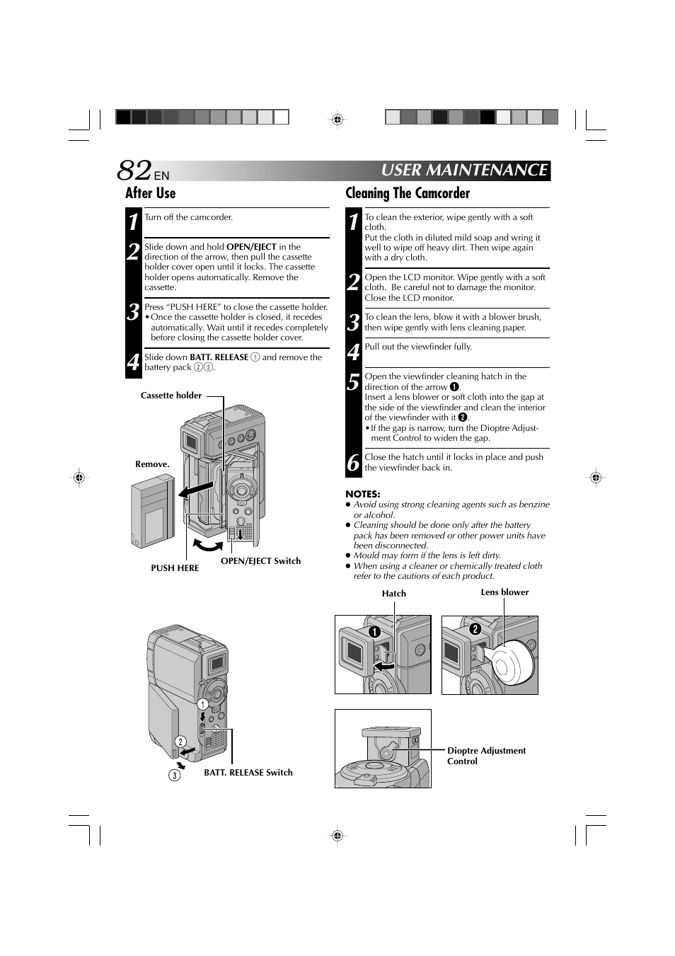 User maintenance | Technicolor - Thomson HP 270 User Manual | Page 83 / 100
