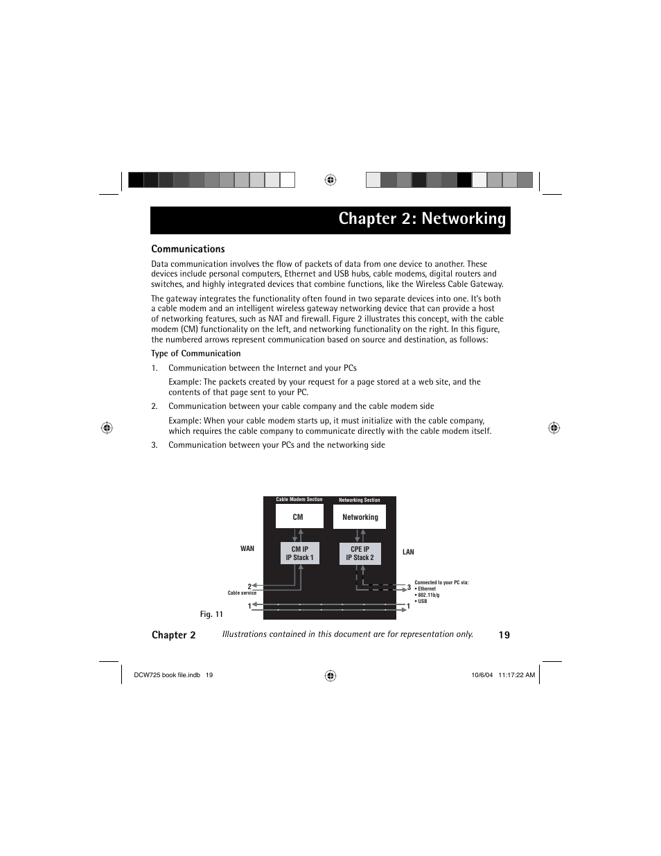 Chapter 2: networking | Technicolor - Thomson Network Router User Manual | Page 21 / 72