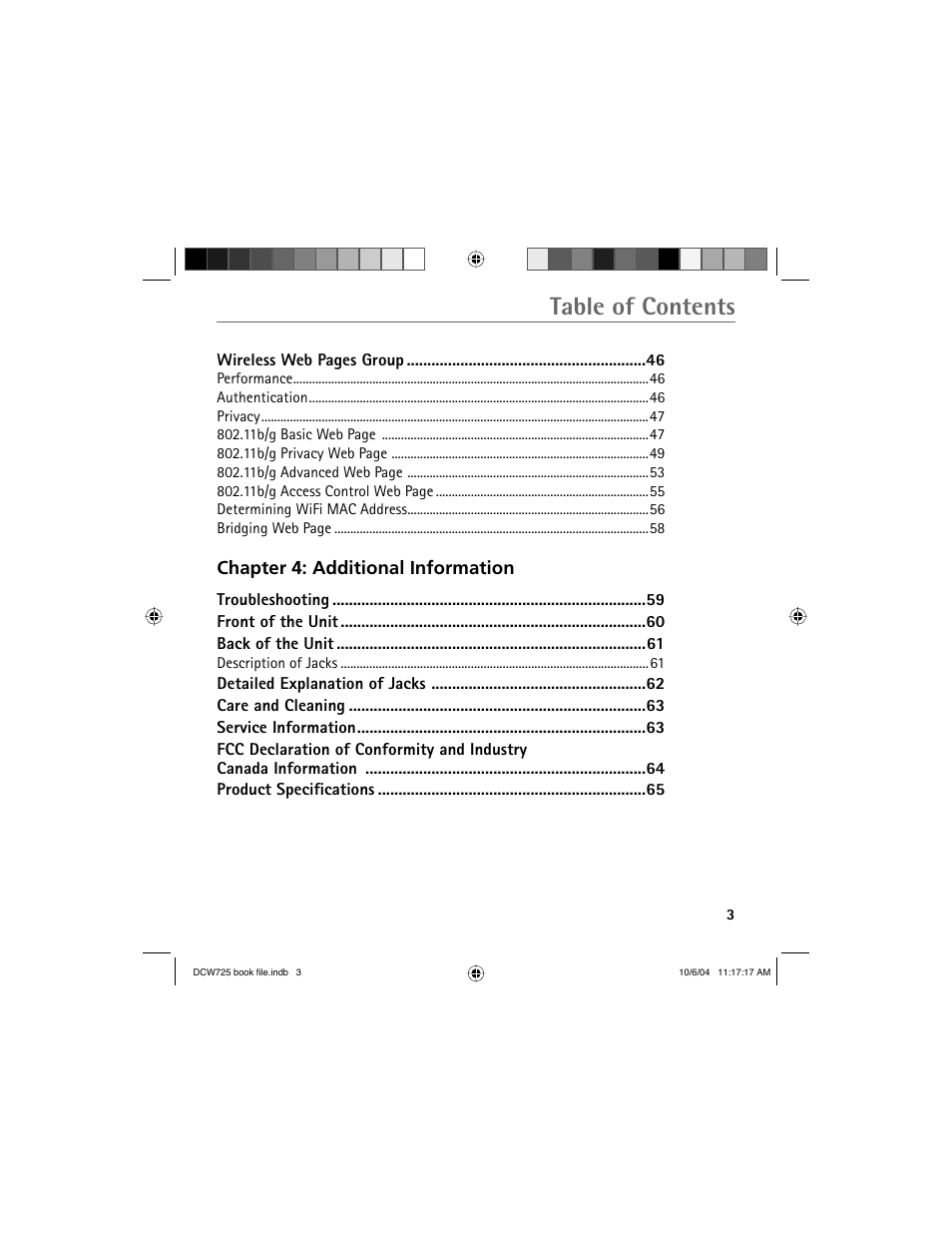 Technicolor - Thomson Network Router User Manual | Page 5 / 72