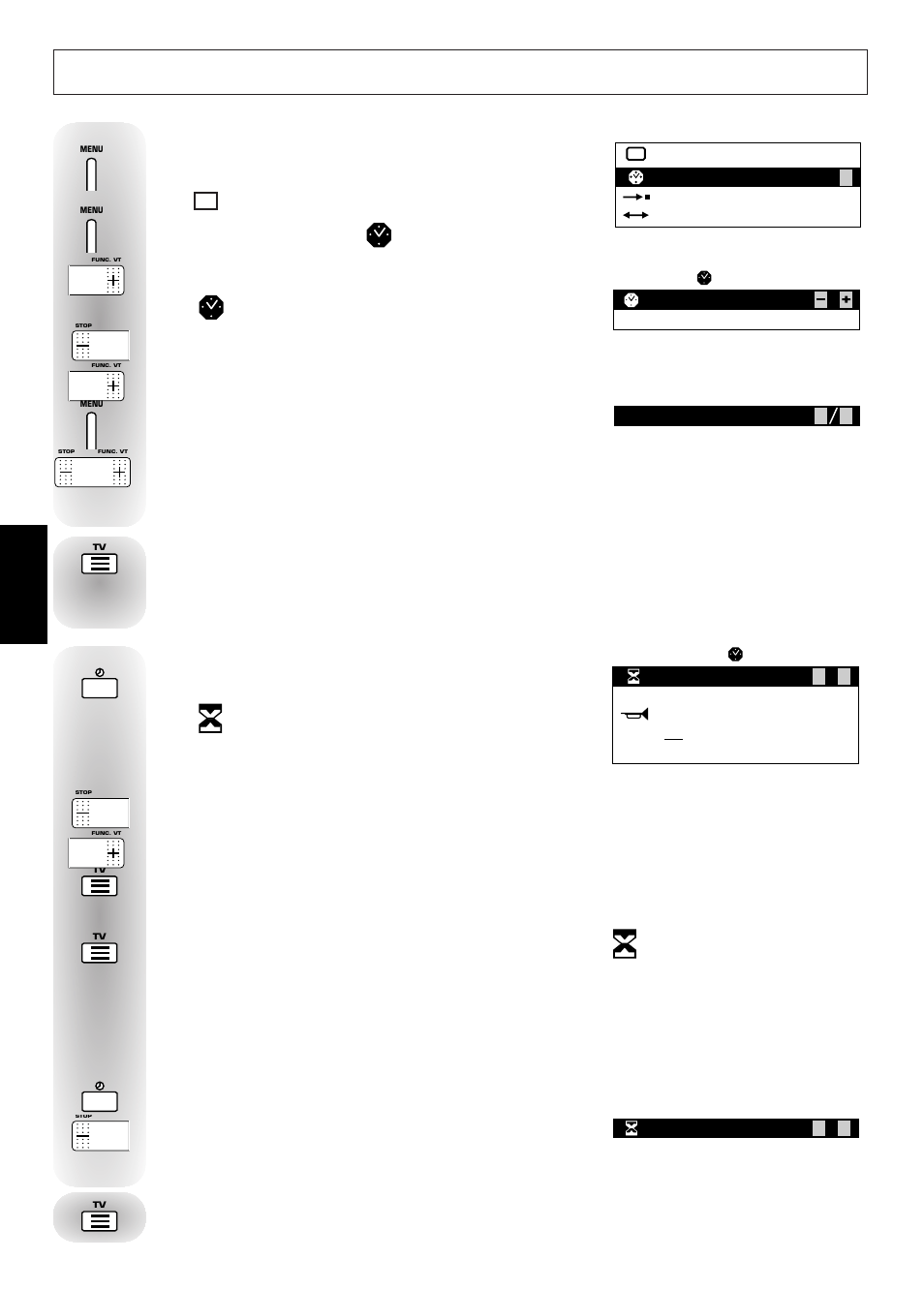 Other functions, Setting the clock, Stand -by (sleep timer) | Stand-by (sleep timer) | Technicolor - Thomson 21 MS 77 CX User Manual | Page 10 / 18