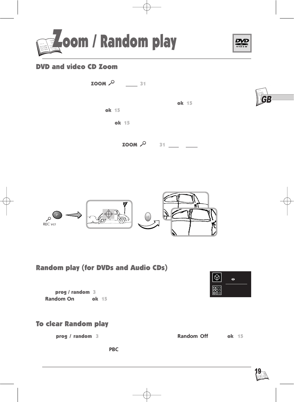 Oom / random play | Technicolor - Thomson IB5400GB User Manual | Page 19 / 36