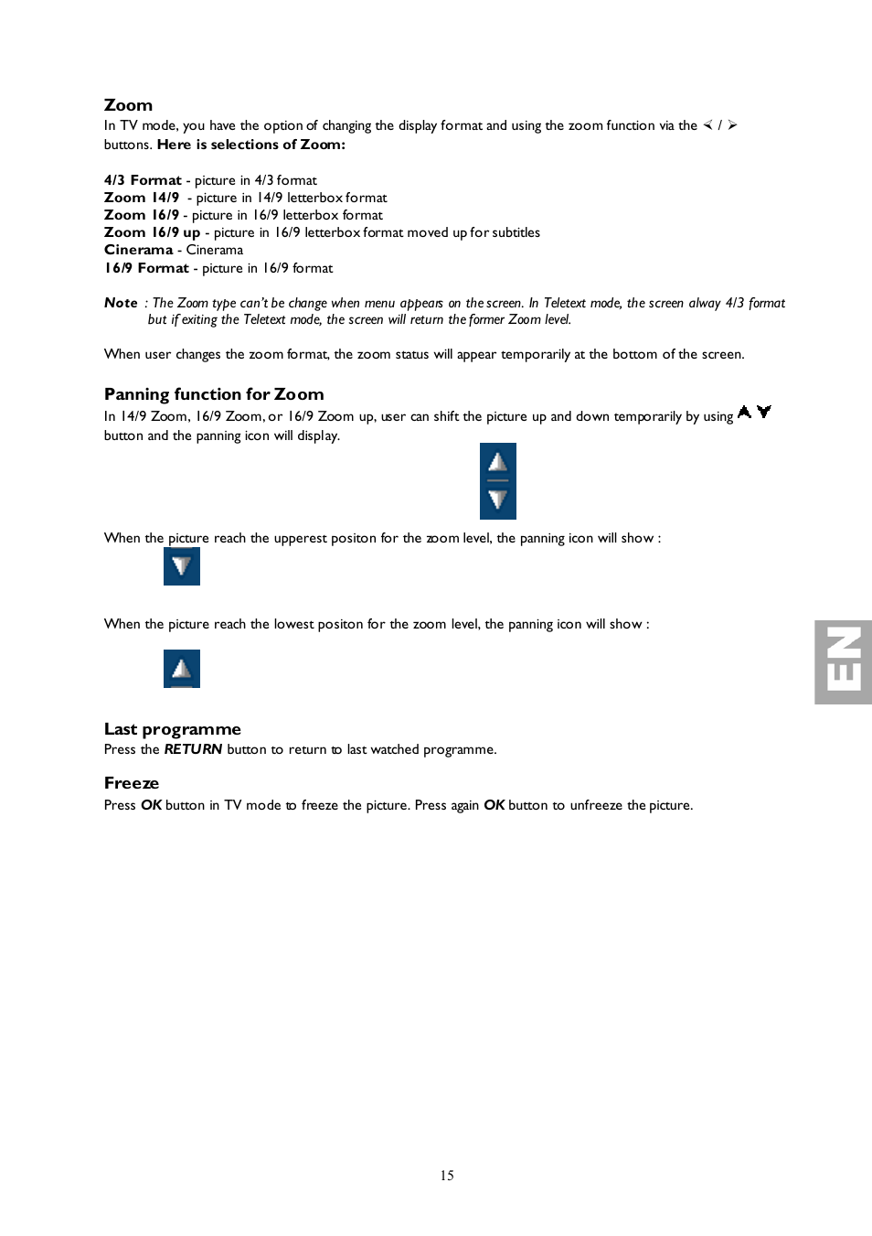 Technicolor - Thomson 27LB120S4 User Manual | Page 15 / 25