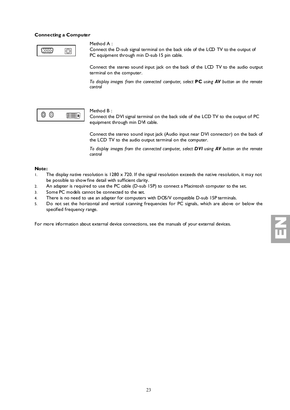 Technicolor - Thomson 27LB120S4 User Manual | Page 23 / 25
