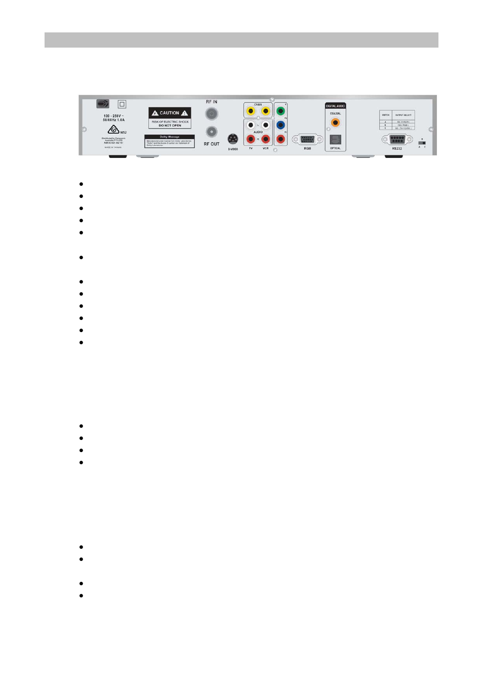 Technicolor - Thomson TU-HDT104A User Manual | Page 5 / 30