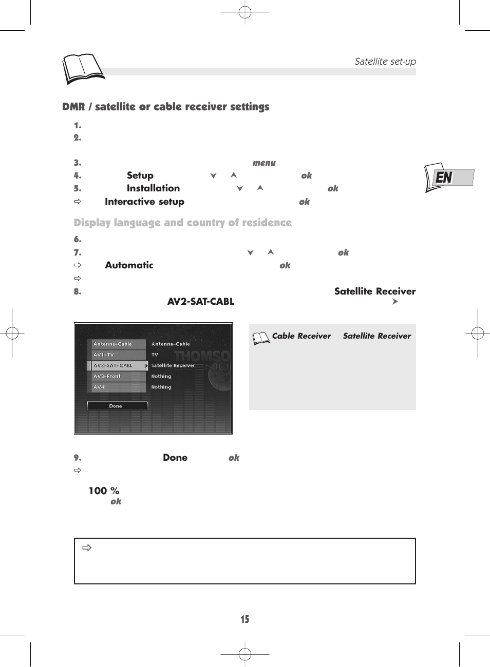 Technicolor - Thomson DTH 7000 E User Manual | Page 15 / 60