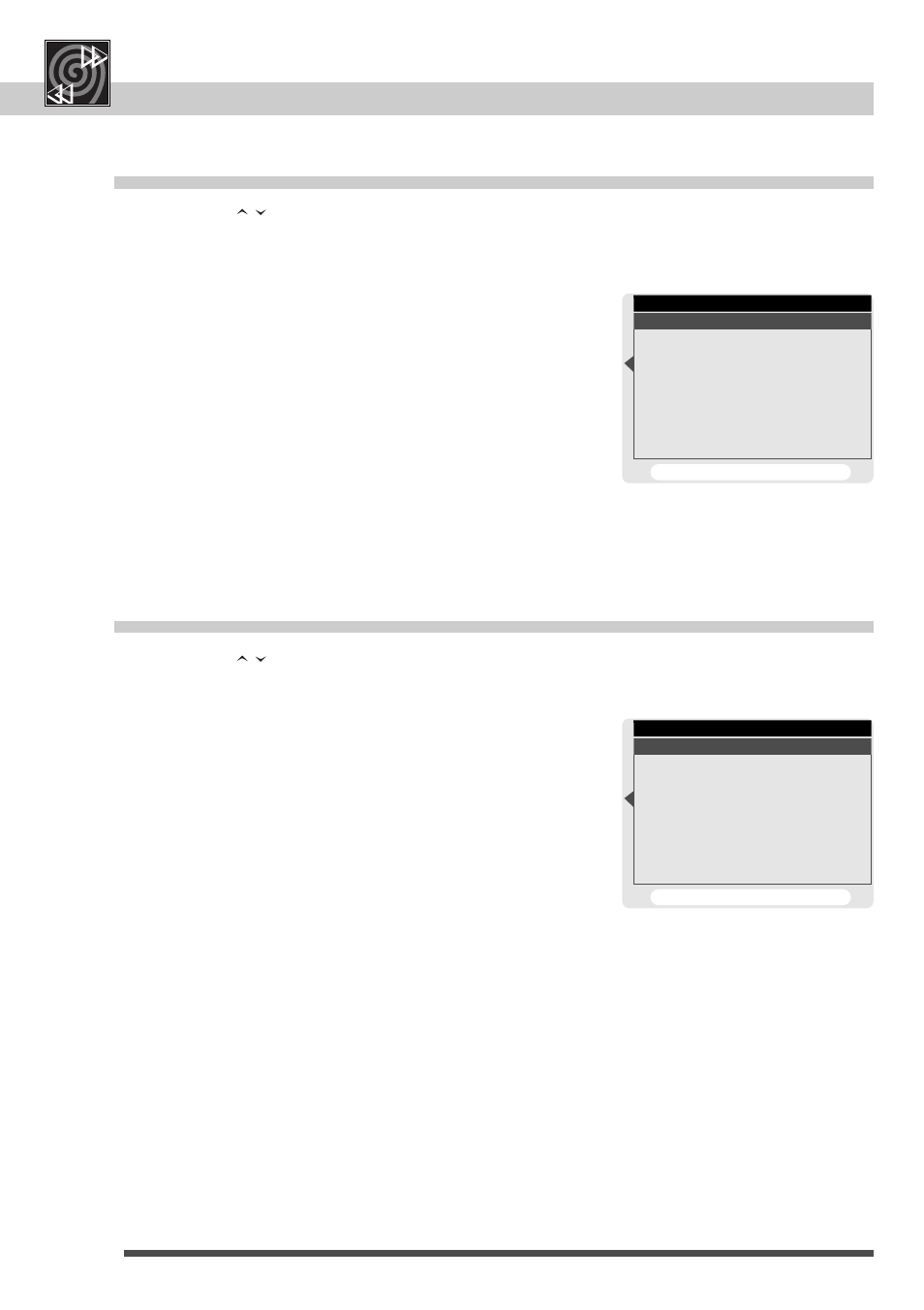 Special settings, On-screen messages player's display dimming | Technicolor - Thomson DTH 2000 User Manual | Page 26 / 48