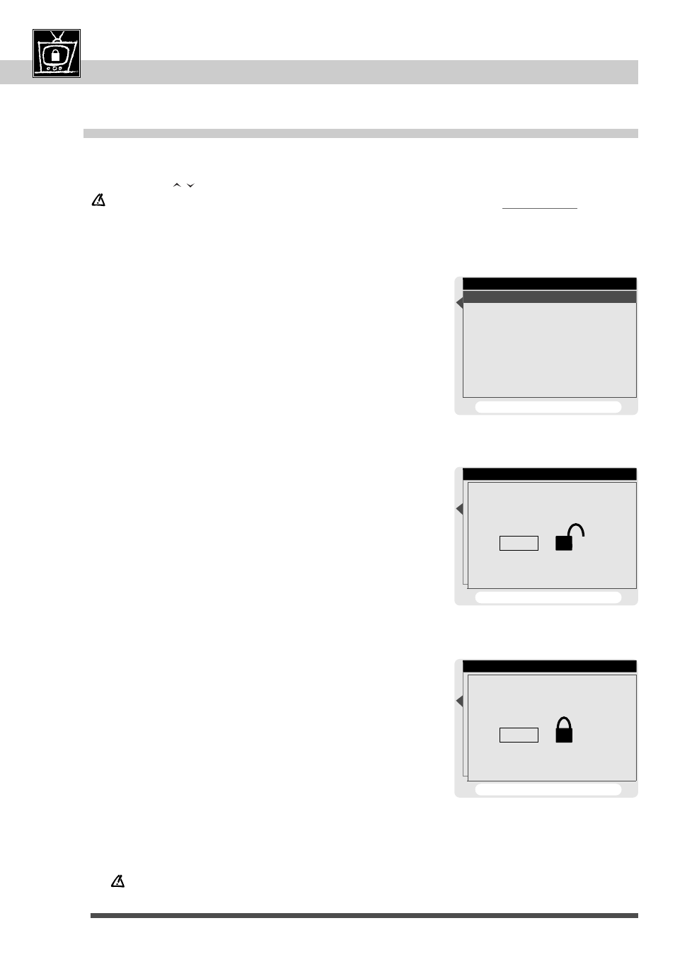 Rating limit, Select a rating limit | Technicolor - Thomson DTH 2000 User Manual | Page 28 / 48