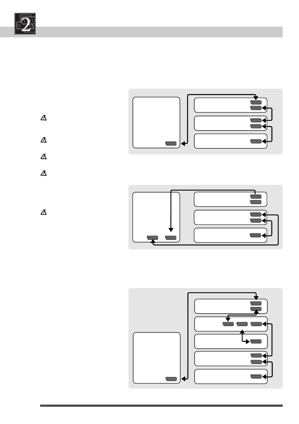 Video connections | Technicolor - Thomson DTH 2000 User Manual | Page 34 / 48