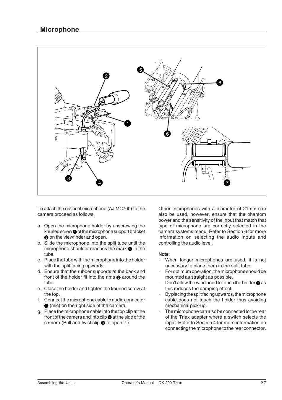 Microphone, Microphone -7 | Technicolor - Thomson RP5430 User Manual | Page 17 / 72