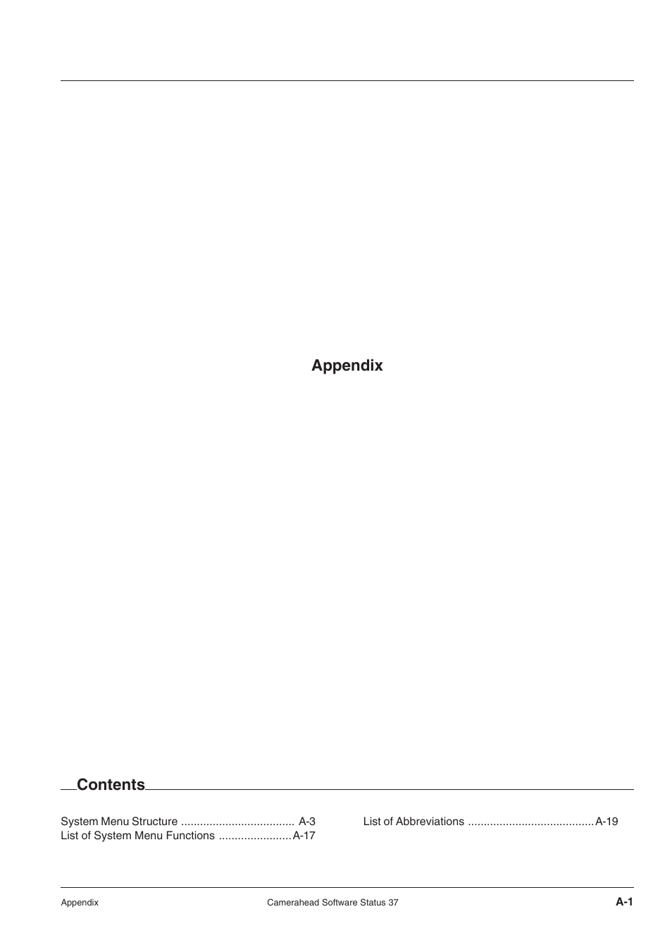 Appendix, Appendix contents | Technicolor - Thomson RP5430 User Manual | Page 53 / 72