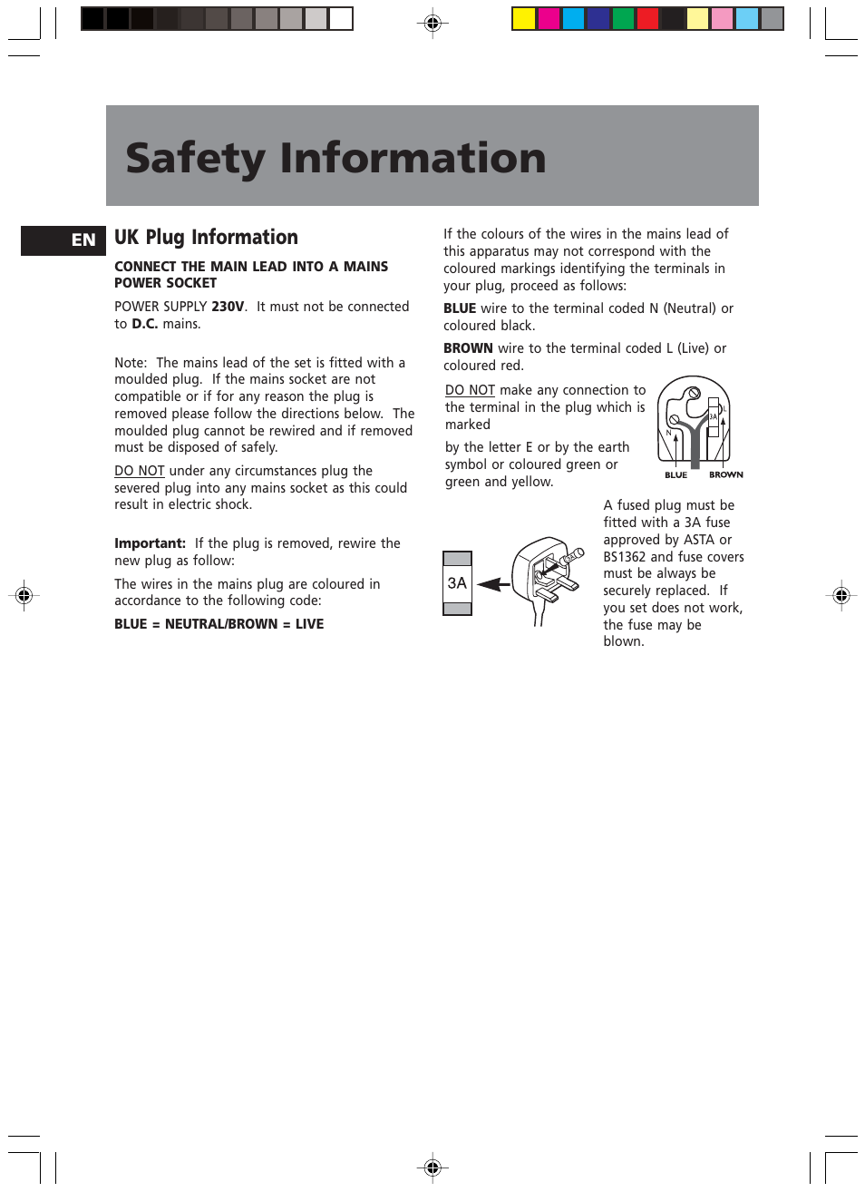 Technicolor - Thomson TM9049 User Manual | 14 pages