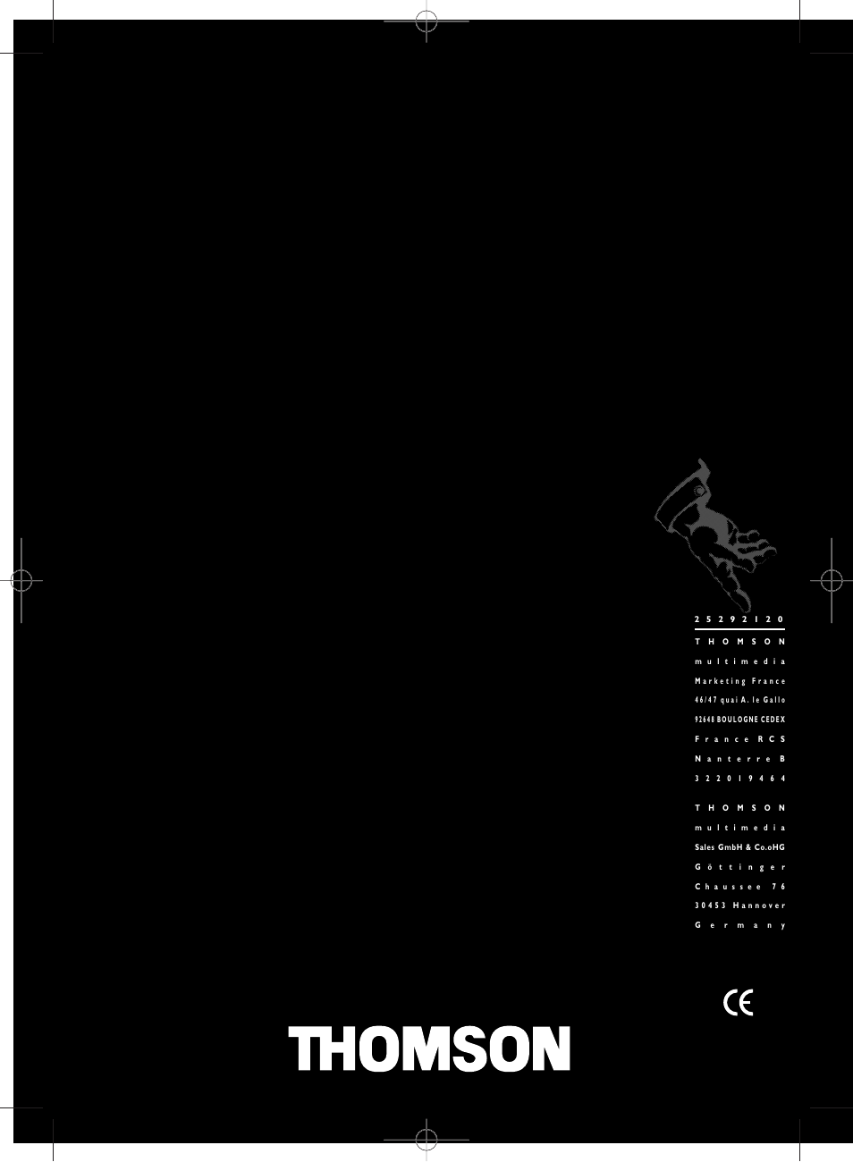 Thomson/25292120 | Technicolor - Thomson 21MS76CT User Manual | Page 18 / 18