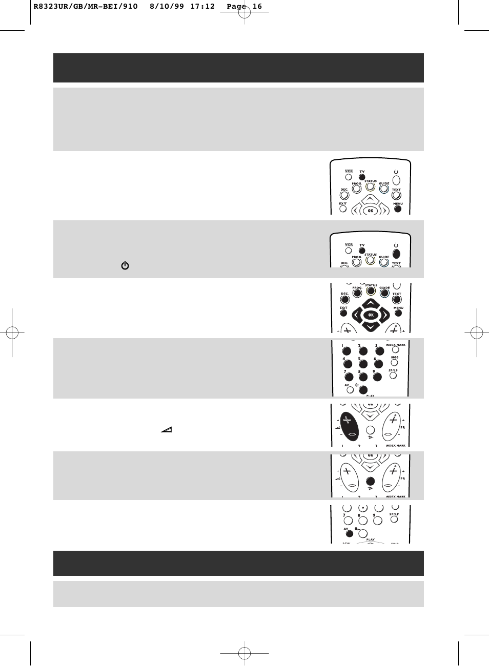 Controlling the tv set, Immediate deletion of status information | Technicolor - Thomson Ferguson FV 400 L User Manual | Page 17 / 20
