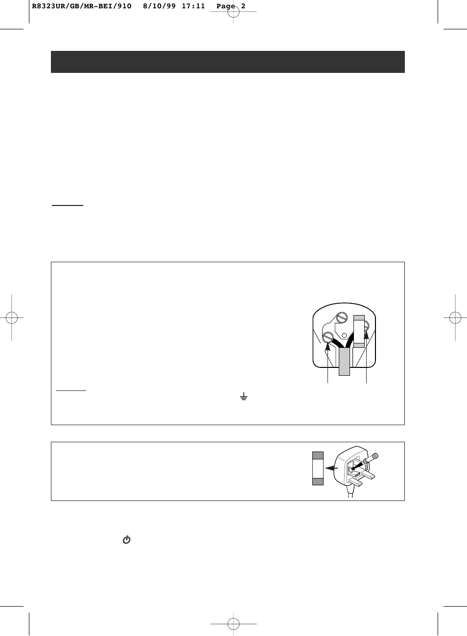 Some information before you start, Some information before you start mains connection | Technicolor - Thomson Ferguson FV 400 L User Manual | Page 3 / 20