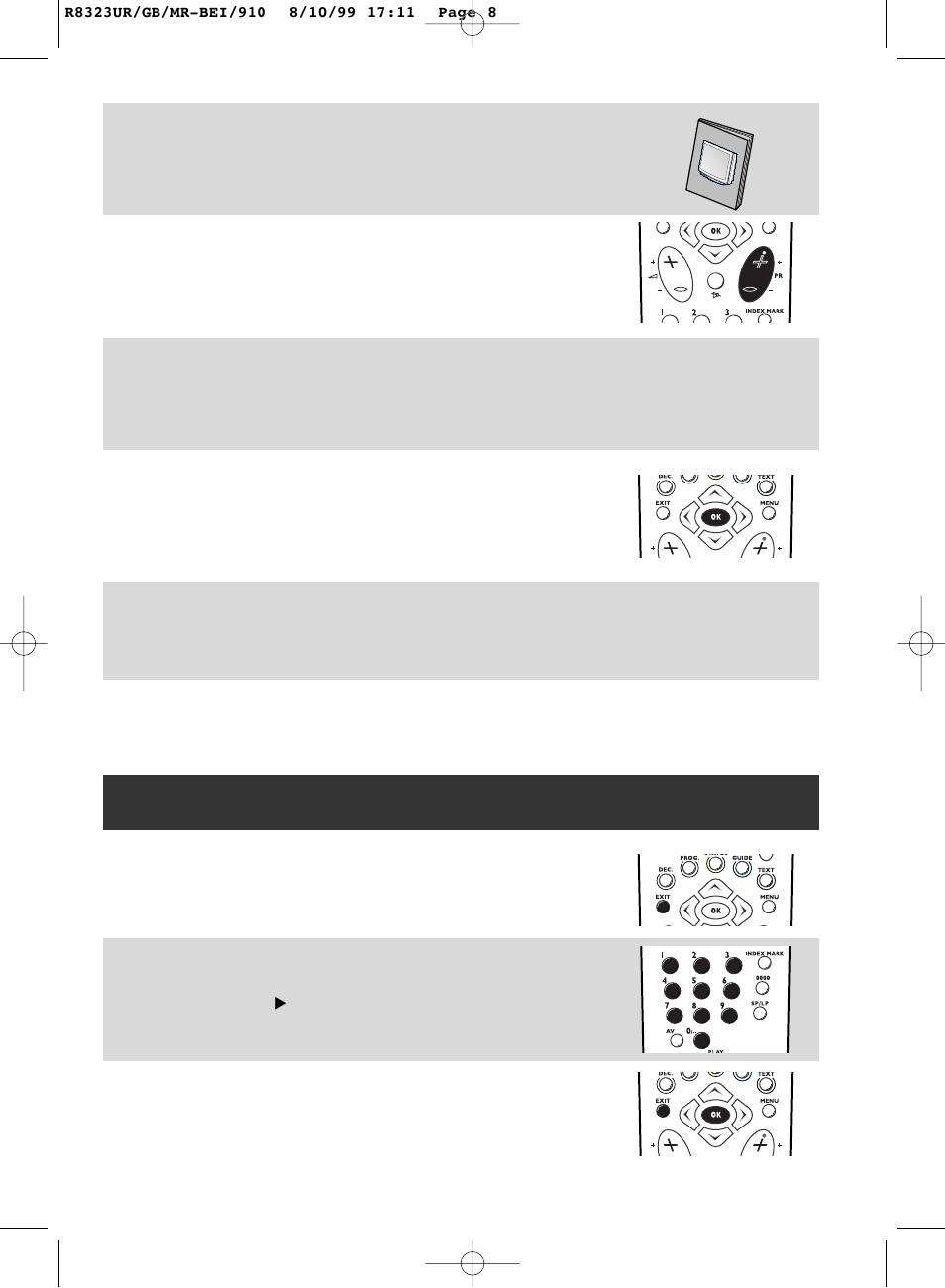 Setting of date and time | Technicolor - Thomson Ferguson FV 400 L User Manual | Page 9 / 20
