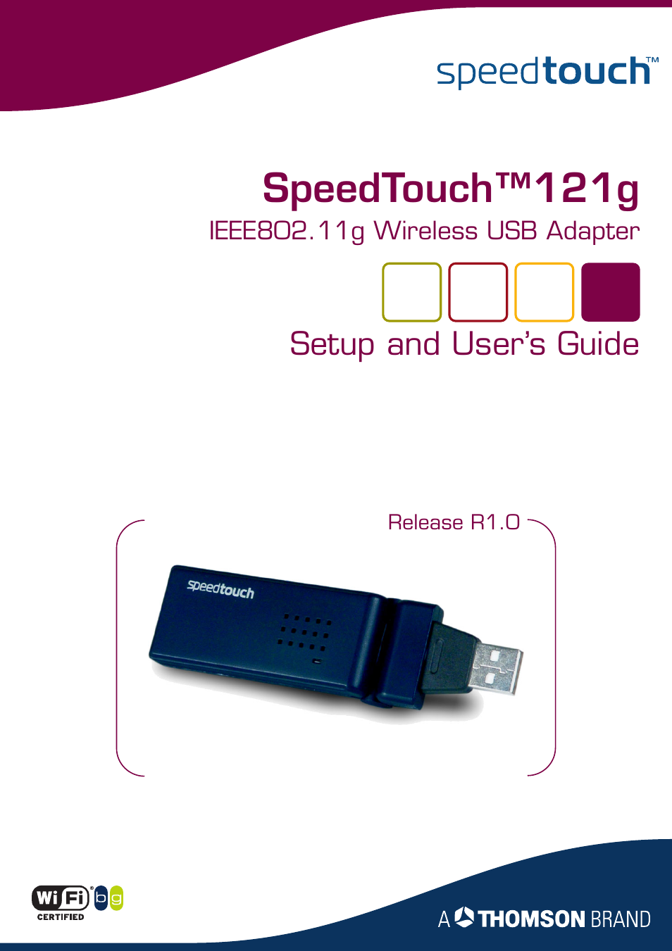 Technicolor - Thomson SpeedTouch 121g User Manual | 28 pages